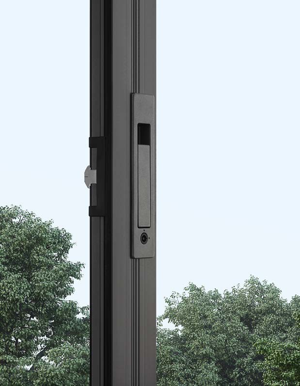 Mevalta entry door frame profile